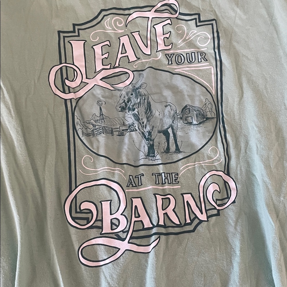 Farm to Market “Leave your Bull at the Barn” Graphic Tee